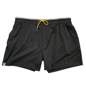 Chubbies Swim Shorts Mens XXL Black The Granites Movementum Unlined Stretch